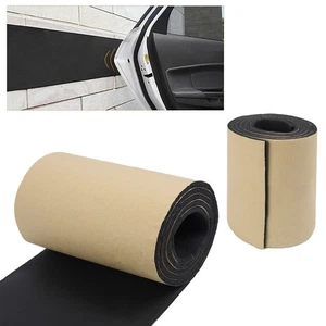 200 X 20cm Car Door Protector Garage Rubber Wall Guard Bumper Safety Parking - Picture 1 of 12