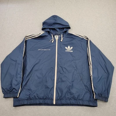 Chaqueta cortavientos Adidas de colección años 90 para hombre 2XL XXL paseo en trébol por los océanos Foto 1 de 4