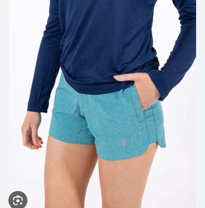 Tunaskin Damen Boardshorts türkis grün Größe M - Bild 1 von 9