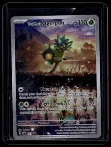 SV: Tarjetas promocionales escarlata y violeta #123 máscara verde azulado Ogerpon - Imagen 1 de 2