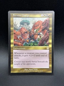 MTG Fervent Charge R Apocalypse #98 - Picture 1 of 2