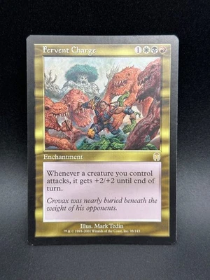 MTG Fervent Charge R Apocalypse #98 - Image 1 of 2