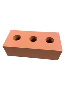 Single Foam Brick Toy Fake Prop Construction Block 3 Hole Prank Magic Full-size! - Bild 1 von 7