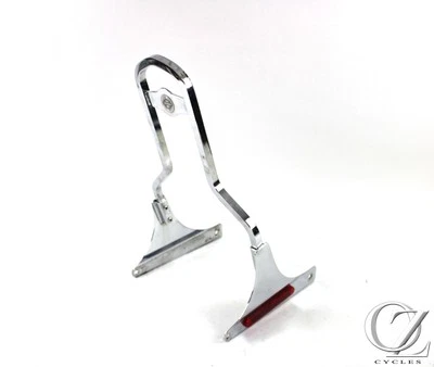 2008 08 Harley FLSTF Softail Fatboy OEM Back Rest Sissy Bar - Image 1 of 4