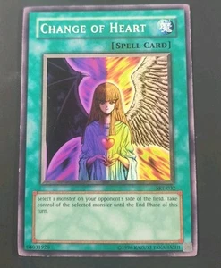 Yu-Gi-Oh! Change Of Heart Common Spell Card SKE-032 MP - Foto 1 di 1