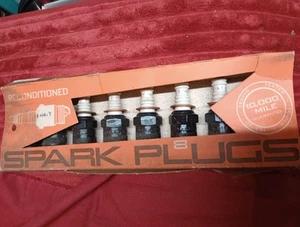 Vintage Champion Spark Plugs J18Y 8 Spark Plugs - Picture 1 of 2