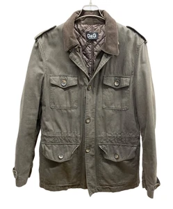 DOLCE & GABBANA hunting jacket Size 52 Brown Men Auth Excellent From JAPAN - Picture 1 of 14