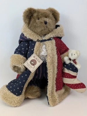 Boyds Bears L.E. 692/4500 Signed Samuel T. Kringlebear W/ George Bear  #919832  - Image 1 of 4