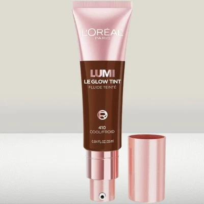L'Oreal Paris Lumi Le Glow Skin Tint, Glow Illuminator, Cool 410, 0.85 Fl Oz - Image 1 of 4