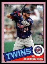 2020 TOPPS MINI PINK /25 JOSH DONALDSON