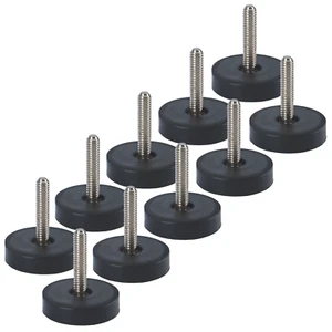 10x Gummi Neodym Magnet mit Gewinde Topfmagnet Außengewinde M4 22mm 6KG Gummiert - Bild 1 von 5