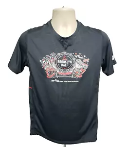 2017 New York Road Runners Airbnb Brooklyn Half Run Mens Small Gray Jersey - Picture 1 of 11