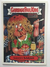 Garbage Pail Kids Topps 2004 Sticker All New Series 3 Saucey Sarah 3a