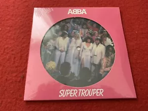 ABBA SUPER TROUPER SEALED 2020 7" VINYL PICTURE DISC NEW MINT UNPLAYED FREEPOST - Picture 1 of 3