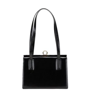 Salvatore Ferragamo Gancini Shoulder Bag Tote Bag E217663 Women 【Used】 - Picture 1 of 14
