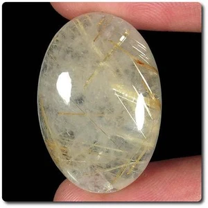 Quartz Rutile. 35.85 cts. Brazil - Picture 1 of 1