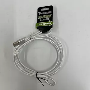 Micro USB Fast Charging Cable 10’ XL Cable For Android, Samsung Phones - Picture 1 of 1