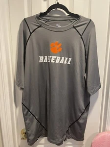 Clemson Tigers Large grau Mizuno Baseball lockere Passform T-Shirt Herren Large gebraucht, in einwandfreiem Zustand - Bild 1 von 4
