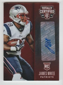 JAMES WHITE 2014 Totally Certified PLATINUM RED Autograph #134 SP RC AUTO #10/50 - Picture 1 of 2
