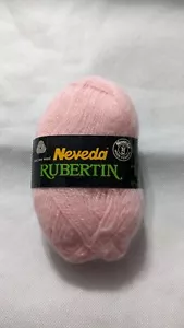 Vintage Nevada Rubertin Wool-Angora Yarn - Pink - Lot of 3 - 300 yds total - Picture 1 of 6