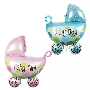 Baby Mädchen Baby Junge Ballons Kinderwagen & Kinderwagen taufen Heliumfolie Ballons - Bild 1 von 88