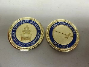 MONETA SFIDA LOCKHEED MARTIN CENTER PER INNOVAZIONE 10° ANNIVERSARIO 2005-2015 - Foto 1 di 1