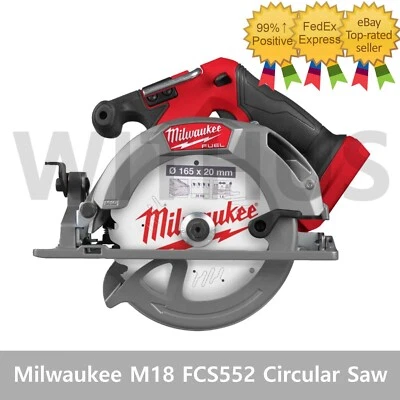 Milwaukee M18 FCS552 18V Compact Circular Saw Bare 165mm Bare Tool - Image 1 of 4