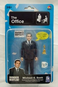 THE OFFICE Dunder Mifflin MICHAEL G. SCOTT ACTION FIGURE TOY NEW - Picture 1 of 3