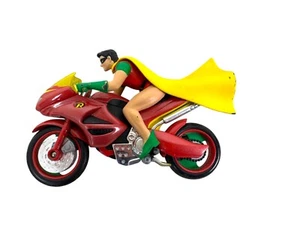 ROBIN CYCLE Loose Toy, 1:16 Scale Die Cast CORGI Vehicle, DC Comics 2000, BATMAN - Picture 1 of 13