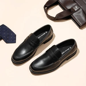 Men Loafer Shoes Dress Shoes Slip-on Penny Business Formal Shoes Size 8-13 US - Picture 1 of 38