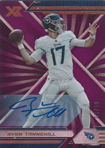 RYAN TANNEHILL 2021 PANINI XR AUTOGRAPH AUTO #01/10 -TITANS!! - Picture 1 of 2