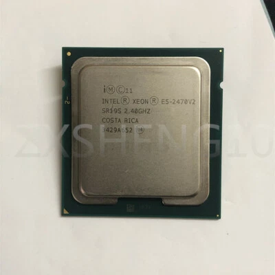 Intel Xeon E5-2470 V2 CPU 10-Cores 2.4 GHz 25MB SR19S LGA1356 Server Processor - Image 1 of 2