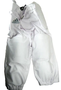 Adidas Climalite NFL Football White Padded Pant Men's Large NWT $55 - Picture 1 of 5