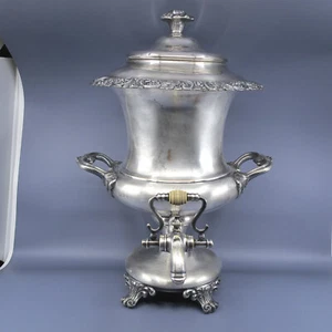 OLD SHEFFIELD PLATE c1800 Silverplate Samovar or Hot Water Urn  Georgian - Picture 1 of 11