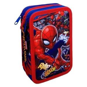 ASTUCCIO SCUOLA SPIDERMAN MARVEL 3 ZIP PORTACOLORI GIOTTO - 1004E2208 - Foto 1 di 5