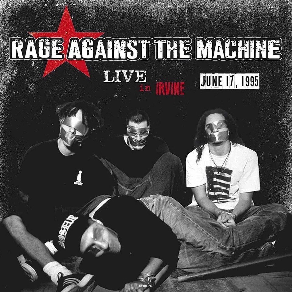 Rage Against the Machine : Irvine, CA - June 17th 1995  12" Album White Vinyl - Image 1 of 1