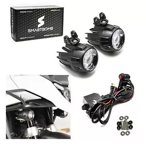 2 Luci ausiliarie LED 40W Profondità BMW R1300GS COMPATIBILI PROTEZIONE SUPERIOR - Imagen 1 de 16