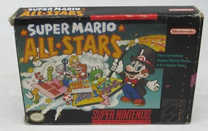 Super Mario All Stars (Super Nintendo SNES) Completo en caja CIB BUEN ENVÍO RÁPIDO - Imagen 1 de 14