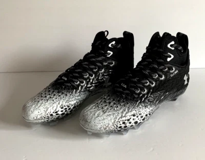 Under Armour Spotlight Clone Womens 3026343-001 Black Football Cleats Size 9.5 - Image 1 of 4