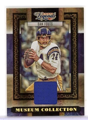 2008 Donruss Sports Legends Museum Collection Materials /250 Dan Fouts HOF 🚀 - Image 1 of 2