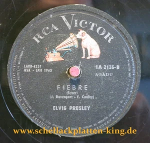Elvis Presley 78 / Fiebre (Fever) & Hazmelo Conocer (Make Me Know It) (16-0821) - Bild 1 von 3