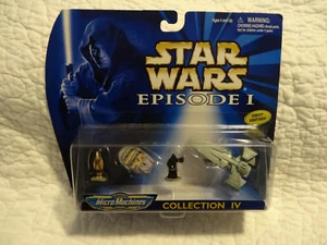 Star Wars Micro Machines Episodio I Collezione IV NUOVO - Foto 1 di 7