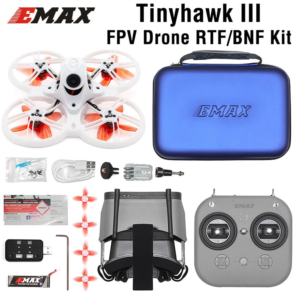 Emax Tinyhawk 3 III FPV Racing Drone RC Racing Quadcopter Mini Drone mit Kamera - Bild 1 von 4