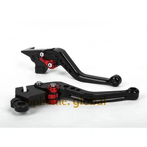 Short Black CNC Clutch Brake Levers For SUZUKI GSF650 BANDIT 2005-2006 - Picture 1 of 5