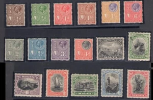 1926 MALTA - Effigie di Re Giorgio V e Vedute, iscrizione Postage 17 valori n. 1 - Imagen 1 de 1