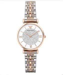 EMPORIO ARMANI AR1926 Stainless Steel Ladies Watch - Picture 1 of 4