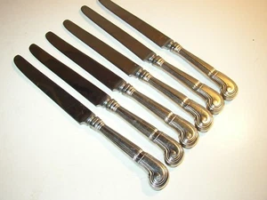 6 Stück Towle Supreme Besteck Canterbury Edelstahl Tafelmesser 9,25 Zoll - Bild 1 von 5
