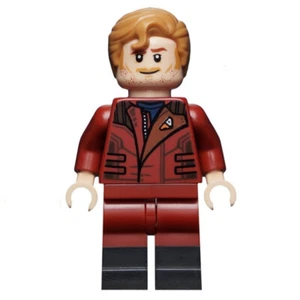 new LEGO Star Lord with black boots Minifig from The Guardians' Ship set 76193 - Picture 1 of 3