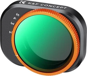 Filtro variable K&F Concept ND2-32 para dron DJI Mini 4 Pro HD vidrio óptico - Imagen 1 de 7