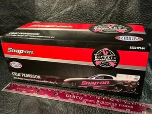 Snap On Cruz Pedregon 2021 Dodge Charger Hellcat NHRA Breast Cancer SSX21P144 - Picture 1 of 5